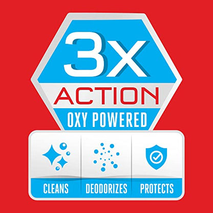 Rug Doctor Triple Action Oxy Deep Carpet Cleaner, 48 oz., Deep Cleans, Deodorizes, & Protects, Concentrated, Professional-Grade, 3X Action Formula - style: Oxy Cleaner
