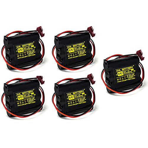 (5 Pack Sure-Lites 026-148 026148 SL-026-148 3.6v SL026148 SL-026148 700mAh Ni-CD Battery Pack Replacement for Exit Sign Emergency Light - size: 5 Pack
