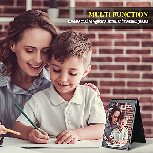 Leather Table Tent Menu Holder Sign Display Cafe Bar Cocktail Drink Restaurant Table Tents Menu Cover Desk Sign Stand A Frame Table Tent 4x6 inch - size: 1 pack/4×6 inch