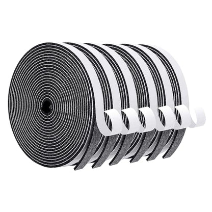 MAGZO 1/2in Wide X 1/8in Thick Weather Stripping Door Seal 99FT - size: 1/2in * 1/8in * 99FT