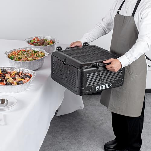Restaurantware Black Epp Food Pan Carrier, 16.7 x 9.1 In - size: 25 Quart
