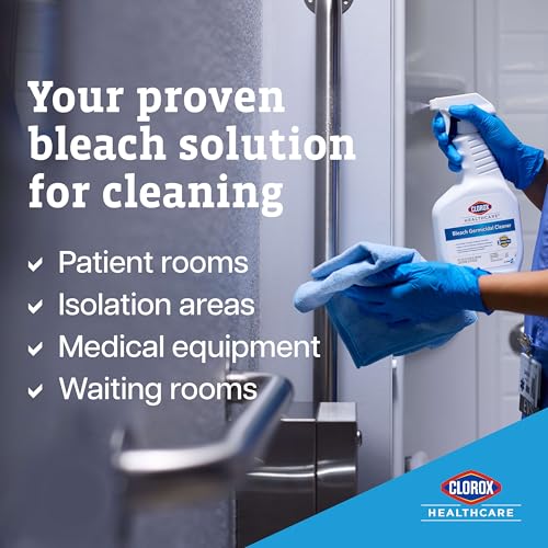 Clorox Healthcare Bleach Germicidal Cleaner Spray, 32 Fluid Ounces (Package May Vary)
