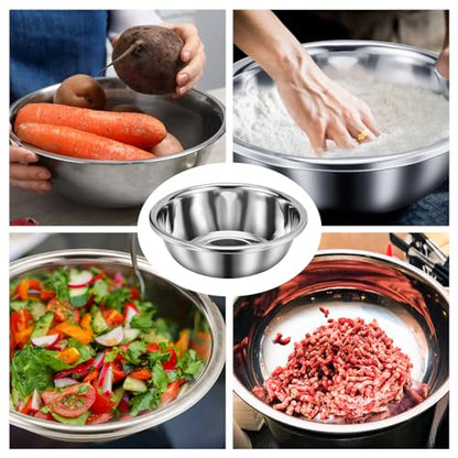 FillTouch 2 Pack Large Mixing Bowl Oversized, 13 Qt - size: 13 Qt