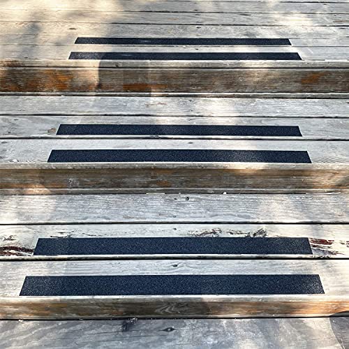 COSIMIXO 2" x 35Ft Heavy Duty Anti Slip Tape,Best 80grit Friction,Grip,Abrasive for Stairs Outdoor/Indoor Waterproof Grip Tape Safety Non Skid Tread Staircases Anti-Slip Traction Tape Black - size: 2" x 35Ft