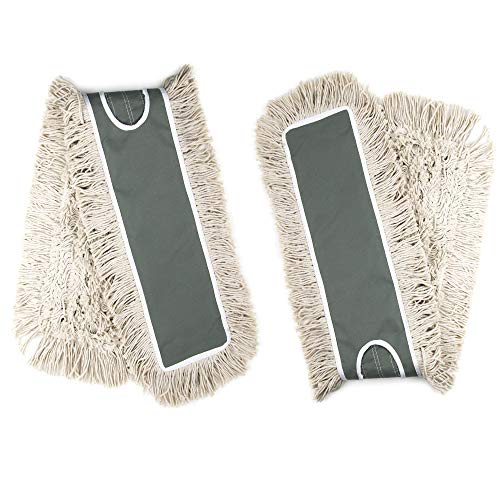 2 Pack of 36 Cotton Refills for Industrial Class Floor Dust mop Series Can be fit with Others (2 Pack of 36 Cotton Refill) - size: 36 Inch (Pack of 2)