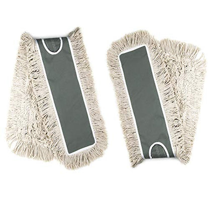 2 Pack of 36 Cotton Refills for Industrial Class Floor Dust mop Series Can be fit with Others (2 Pack of 36 Cotton Refill) - size: 36 Inch (Pack of 2)