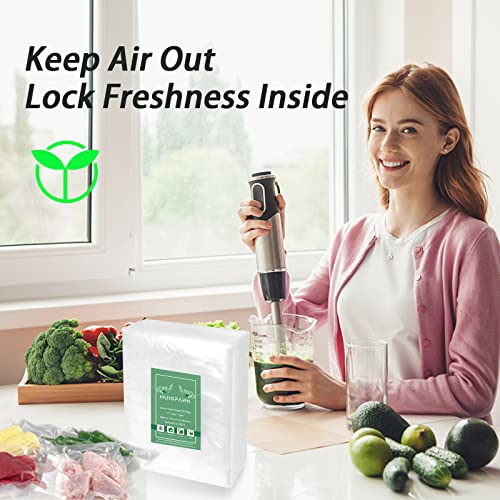 11" x 16" Vacuum Sealer Bags Heavy Duty Pre-Cut Design Commercial Grade Food Sealable Bag for Heat Seal Food Storage,Smell Proof Bags Boilsafe to 280°F Freezable, Resizable (100Pcs) - size: 11 x 16 Inch 100 Pcs