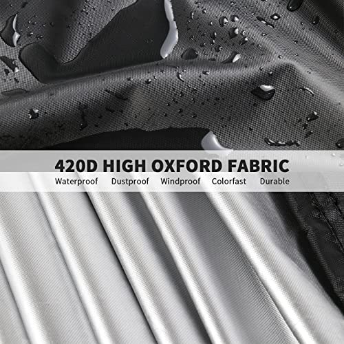 Outdoor Prep Table Cover for Metal BBQ Cart Table, 48x30x35 Inch - size: 48" x 30" x 35"