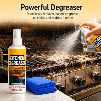 BBQ Grill Cleaner Spray,Fast-Acting BBQ Grill Cleaning Spray for Outdoor,Heavy Duty Degreaser,Grill Degreaser For Outdoor Grill,Outdoor Use（ 2PCS