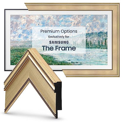 Champagne 3" Deco TV Frame for Samsung The Frame/Pro TVs - size: 3"
