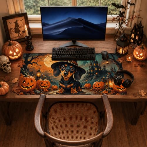 Nuxovilar Large Gaming Mouse Pad Desk Mat, 15.7x35.4 Inches Polyester - color: Nu-lf-71307
