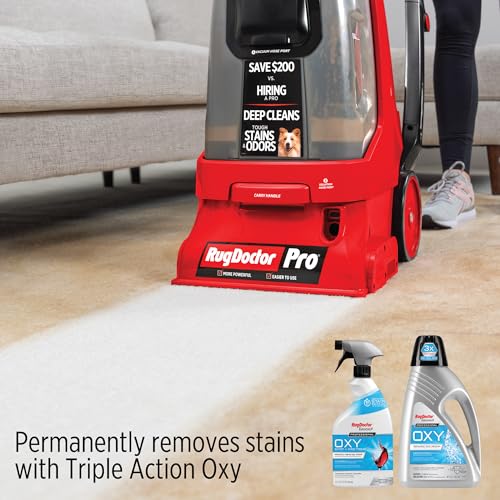 Rug Doctor Pro Deep Commercial Carpet Cleaner with Oxy Cleaner Bundle - style: Oxy Pack