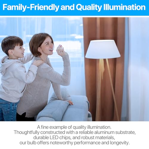 ORALUCE E26 LED Light Bulb 60 Watt, A19 9W 6500K Cool White, 12 Pack - color: Coolwhite, size: 12 Count (Pack of 1)