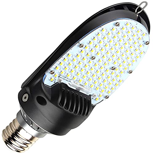 LED Shoebox Retrofit Lamp, 75/95/115W Selectable, 5000K, Rotatable E39 Base