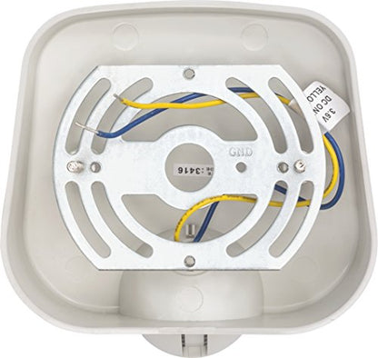 Lithonia Lighting ERE SGL M24 Single Head Emergency Light, White - color: White, size: Single Head, style: One Single Head Emergency Light