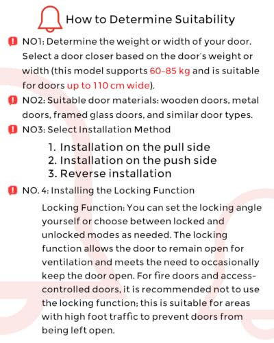 Adjustable Concealed Door Closer, Automatic Hydraulic Soft Close