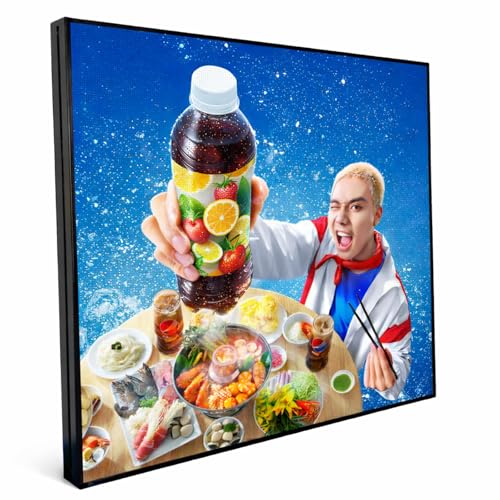 P4 Outdoor LED Sign Display 40x40 Inch, Full Color Programmable Digital Signage with WiFi & USB Control, 240x240 HD LED Video Screen for Storefront Advertising, Supports Video Images Scrolling Text - size: P4 40"x40"