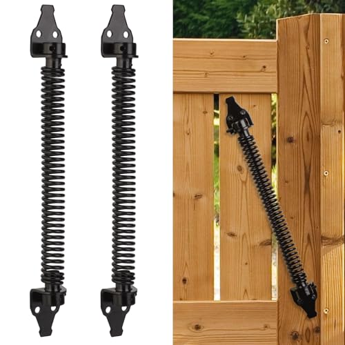 14" Gate Door Spring Self Closing Heavy Duty Automatic Closure Hardware - size: 14 Inch