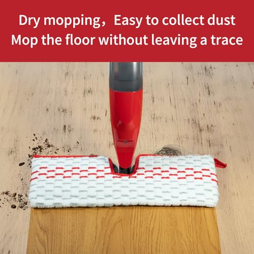 10 Pack Microfiber Spray Mop Pads Compatible with ProMist MAX Replace Head