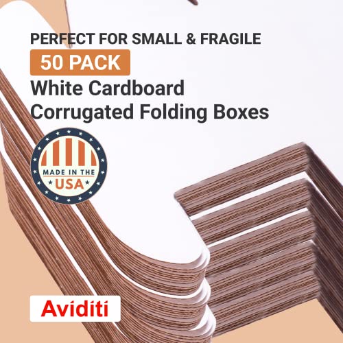 BOX USA Shipping Boxes Small 6"L x 4"W x 3"H 50-Pack - Corrugated Cardboard Box for Moving, Mailing, Packing, Packaging and Storage - size: 6x4x3