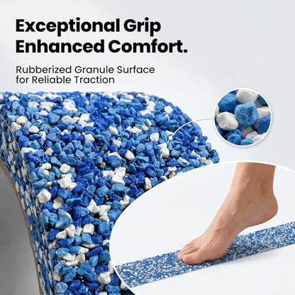LifeGrip Rubber Anti Slip Tape, 4" x15' Waterproof Grip Tape for Pool, Blue - color: Blue, size: 4" X 15'