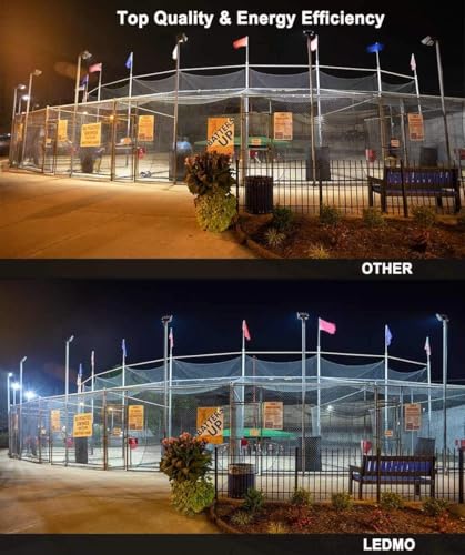 ledmo 200W LED Parking Lot Light Dusk to Dawn Photocell 5000K 26000LM - size: Small/200/Slip Fitter