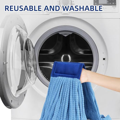 Large Microfiber Tube Mop Heads,Heavy Duty Mop Head,Highly Absorbent,Commercial Mop Head Replacement,Wet Mop Heads Replacement,for Hardwood, Tile, Laminate Floors (Blue) - color: Blue