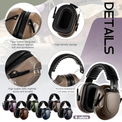 Amylove 12 Pcs Adult Noise Cancelling Headphones Ear Muffs - size: Universal Fit (kids & Adults), style: Shooting Style 2