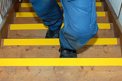 Heskins LLC Yellow Standard Safety Grip Anti Slip Tape (1" x 60ft) - size: 1" x 60ft