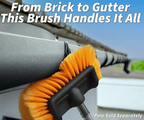 Hard Bristle Deck Scrub Brush Heavy Duty (Pole Sold Separately)