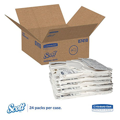 Personal Seats Sanitary Toilet Seat Covers, 15" x 18", 125/Pack, 3000/Carton