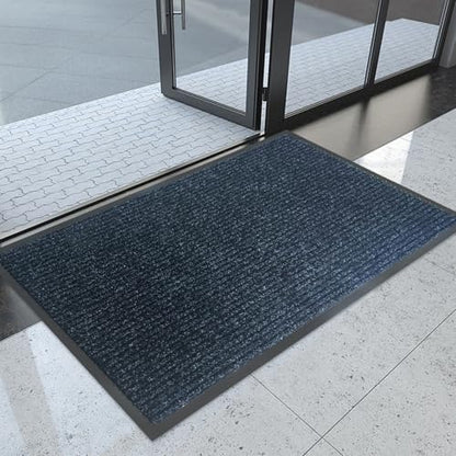 Front Door Mat, 3'x5'Indoor Outdoor Welcome Commercial Floor Mats - size: 36"x60"
