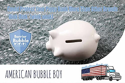 American Bubble Boy Small Plus Bubble, 700 Square feet, 12" Wide, Perforated Every 12", Original Grade - size: 12" Wide