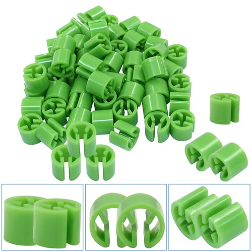 Clothes Hanger Marker, Light Green, 100Pcs - color: Light Green