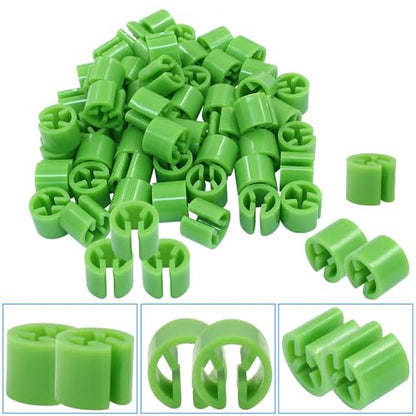 Clothes Hanger Marker, Light Green, 100Pcs - color: Light Green