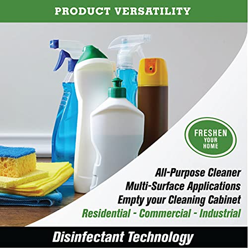 SNiPER Hospital Disinfectant, Odor Eliminator & All-Purpose Cleaner, 1 Gallon, Pallet of 144 Gallons - size: 128 Fl Oz (Pack of 144)