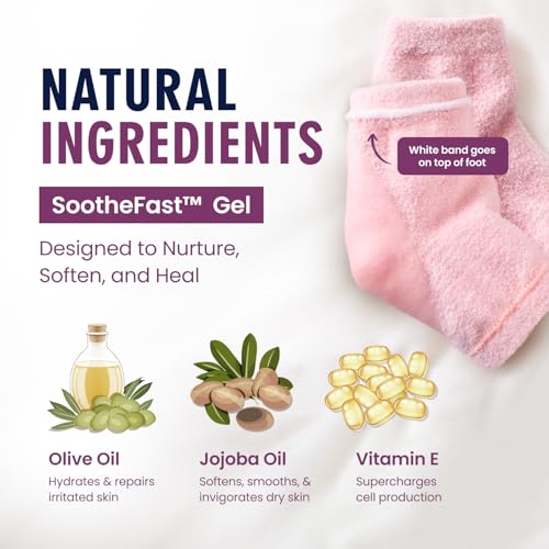 Dr. Frederick's Original Fuzzy Heel Socks - color: Relaxing Rose