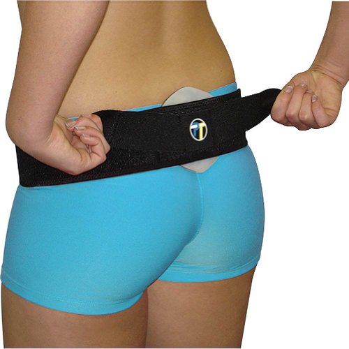 Pro-Tec Athletics SI Back Belt with Compression Pad, Sacroiliac - size: Large