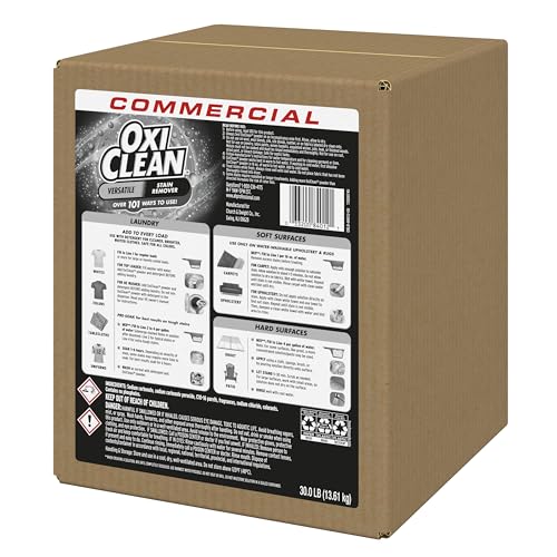 OxiClean Versatile Stain Remover Professional, 30 LB Box - size: 480 Ounce (Pack of 1)