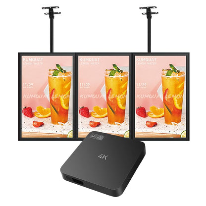HDMI Advertising Media Player USB Video Player Non-Subscription CMS Digital menu Display 4K Multimedia Player Device