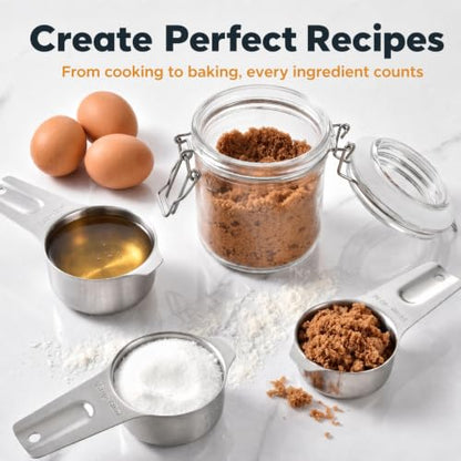 30PCS Mixing Bowls Measuring Cups and Spoons Set, 7QT to 1QT Large Stainless Steel Nesting Bowls with Lids Set, Graters, Non-Slip Silicone Bottom, Kitchen Appliances Home Essentials, Khaki - size: 9+7+14 - Bowls & Cups & Spoons