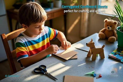 Corrugated Cardboard Sheet, 12.5x12.5 inch, LP Mailer Insert Pad - size: 25 Pack
