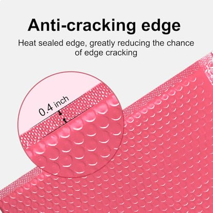 Koja Extra Thick Padded Bubble Mailers, 5x8.6 in, 50-Pack, pink - color: Pink, size: 5 x 8.6" 50-Pack