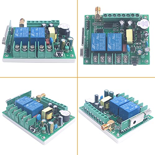 110V 120V 220V Motor Forward Reverse Remote Switch, 2 Channel Relay