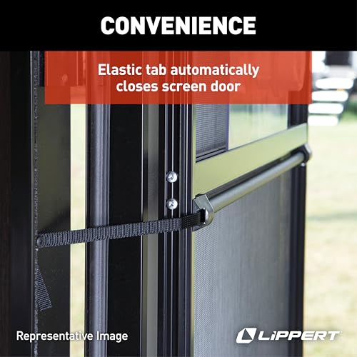 Lippert Screen Shot Automatic RV Screen Door Closer, 30", Compatible with Lippert Entry Doors Only, Easy DIY Installation, Hardware Included, 1-Year Warranty - 730815 - size: 30 Inch