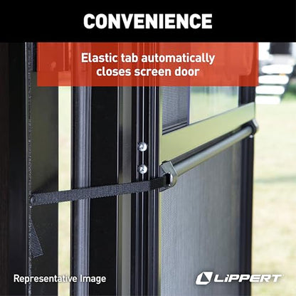 Lippert Screen Shot Automatic RV Screen Door Closer, 30", Compatible with Lippert Entry Doors Only, Easy DIY Installation, Hardware Included, 1-Year Warranty - 730815 - size: 30 Inch