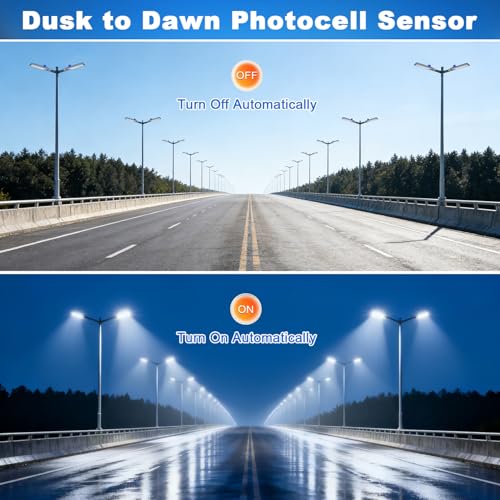 480W Parking Lot Light Slip Fitter Mount Dusk to Dawn 2 Pack - size: 480W/Slip Fitter/2PC