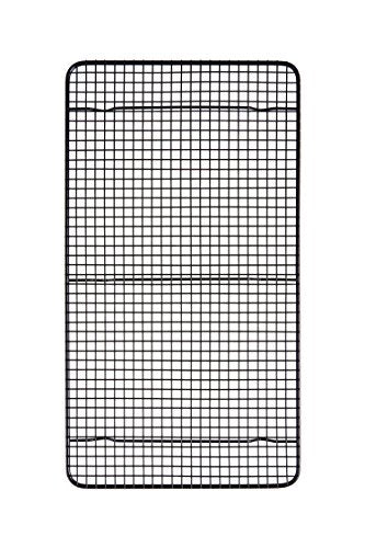 Mrs. Anderson's Baking Professional Nonstick Cooling Rack, Heavy Duty Silicone-Coated Steel, 10 x 18 x 0.75-Inches - size: Non-Stick, 10-Inches x 18-Inches