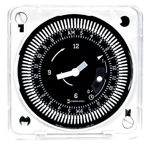 Grasslin by Intermatic MIL72ESTUZ-240 24-Hour 240V Flush Mount Electromechanical Time Control