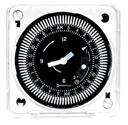 Grasslin by Intermatic MIL72ESTUZ-240 24-Hour 240V Flush Mount Electromechanical Time Control